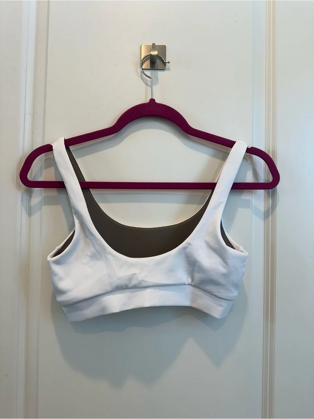 Left On Friday White Scoop Neck Bikini Set